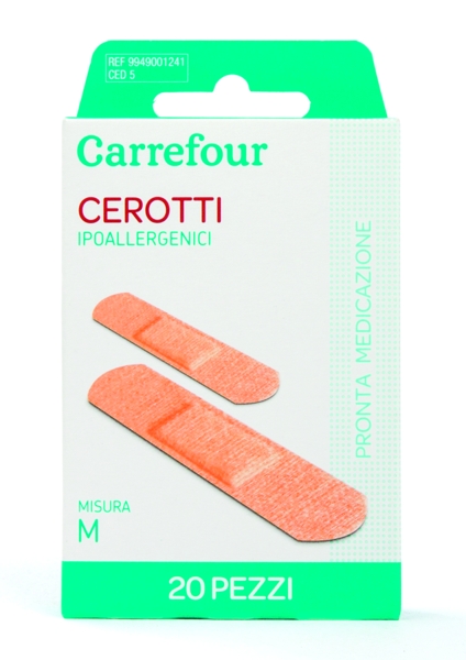 Image of CEROTTI IPOALLERGENICI MISURA M X20 CARREFOUR 1130064