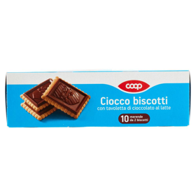 Ciocco Biscotti Con Tavoletta Di Cioccolato Al Latte 10 X 25 G