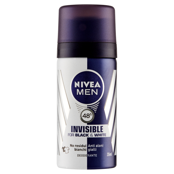 Image of Nivea Men Invisible for black & white deodorante spray 35 ml 1467386