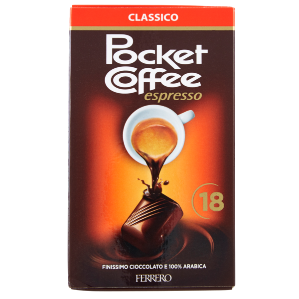Image of Pocket Coffee espresso Classico 18 Pezzi 225 g 881275