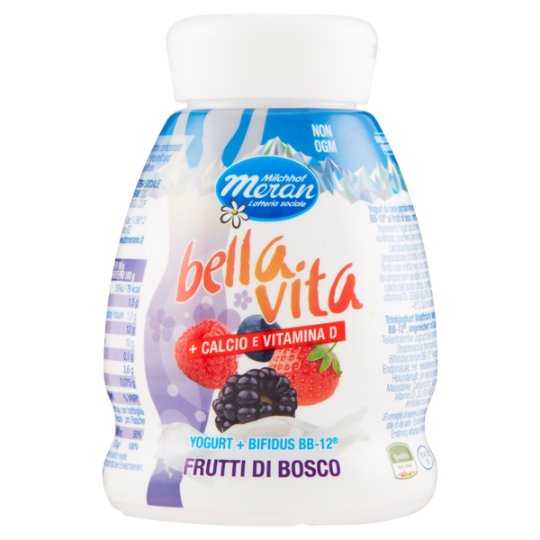 Image of bella vita Yogurt + Bifidus BB-12 Frutti di Bosco 200 g 1006428