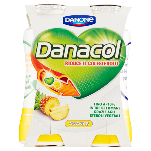 Image of Danone Danacol ananas 4 x 100 g 1214879