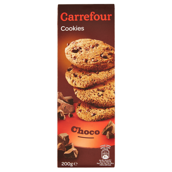 Image of Carrefour Cookies Choco 200 g 975573