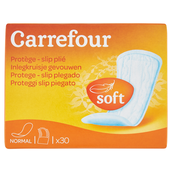 Image of Carrefour 30 Proteggi slip Normal ripiegati 975189