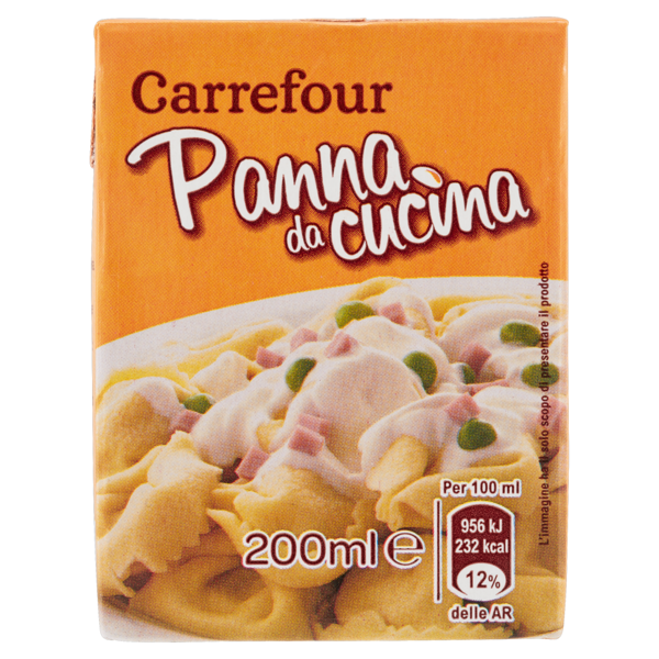 Image of Carrefour Panna da cucina 200 ml 1156689