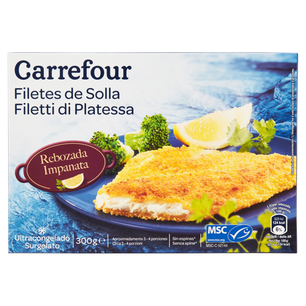 Image of Carrefour Filetti di Platessa Impanata Surgelato 300 g 1200334