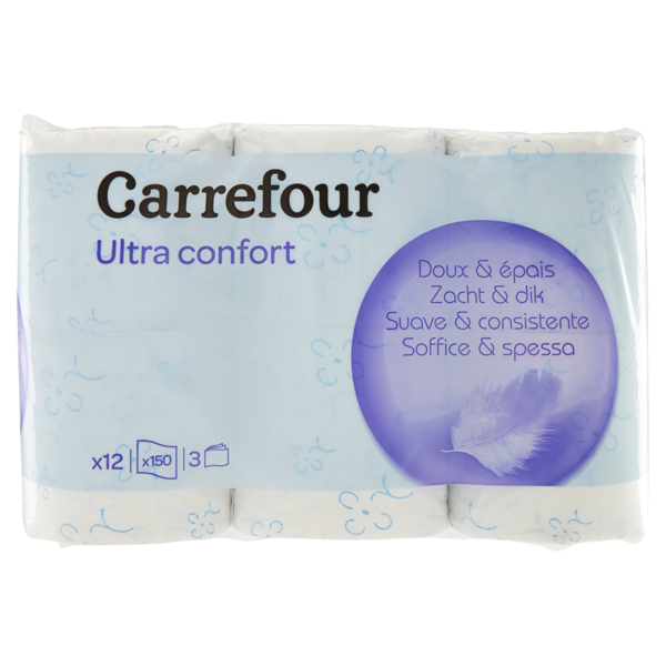 Image of Carrefour Ultra confort Carta Igienica x12 1309139