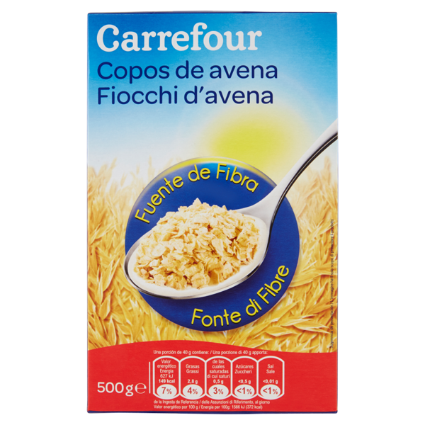 Image of Carrefour Fiocchi d'avena 500 g 1573911