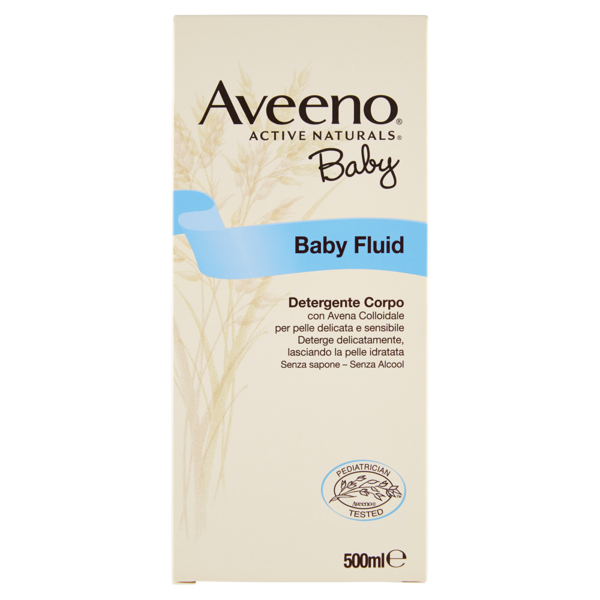Image of Aveeno Baby fluid detergente corpo 500 ml 1374341