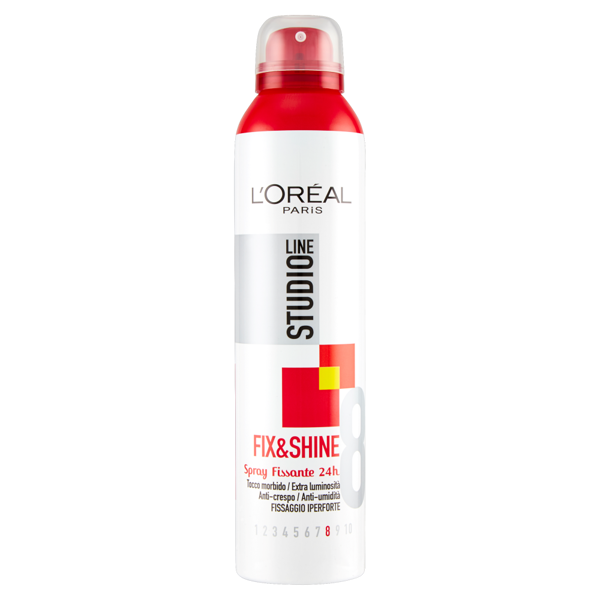 Image of L'Oréal Paris Studio Line Fix&Shine 8 Spray fissante 24h 250 ml 1056061