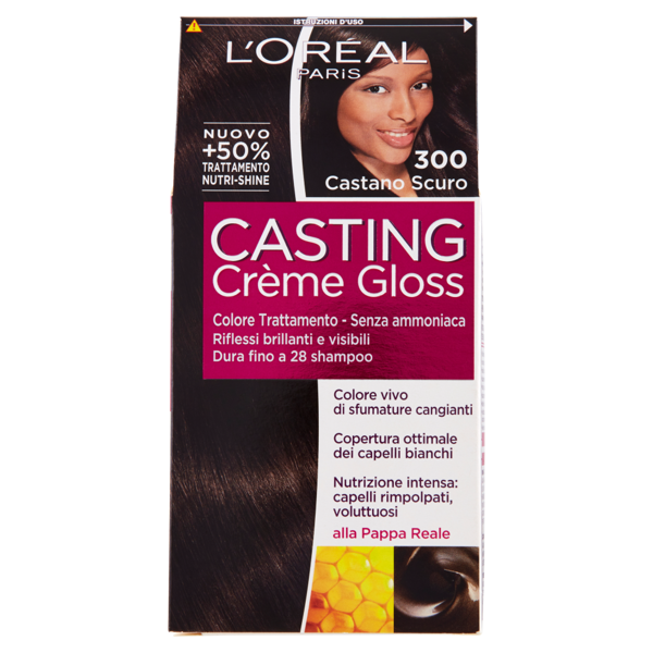Image of L'Oréal Paris Casting Crème Gloss Colore Trattamento - Senza ammoniaca 300 Castano Scuro 1152719