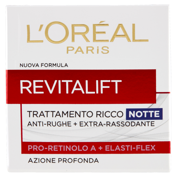 Image of L'Oréal Paris Revitalift Trattamento Ricco Notte Anti-Rughe + Extra-Rassodante 50 ml 1441967