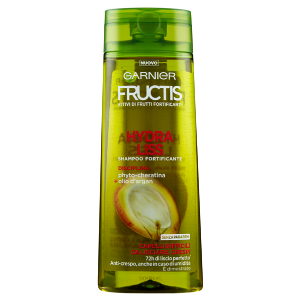 Image of Garnier Fructis Hydra Liss - Shampoo per capelli difficili da lisciare, crespi - 250 ml 1431124