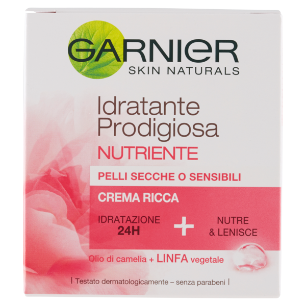 Image of Garnier Skin Natural Idratante Prodigiosa Nutriente Pelli Secche o Sensibili 50 ml 1442649