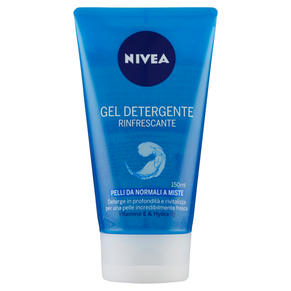 Image of Nivea Gel detergente rinfrescante pelli da normali a miste 150 ml 1427475