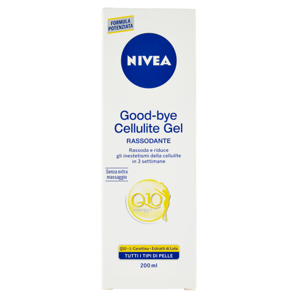 Image of Nivea Q10 Energy+ Good-bye cellulite gel rassodante tutti i tipi di pelle 200 ml 1102191