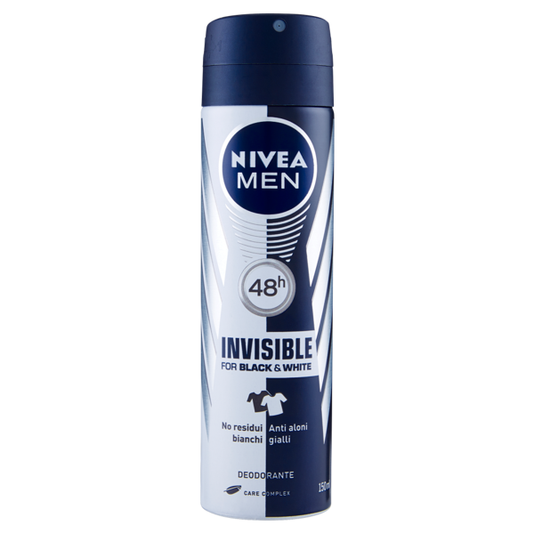 Image of Nivea Men Invisible for black & white deodorante 150 ml 1356272