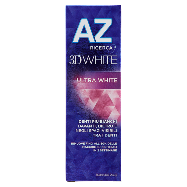 Image of AZ Ricerca Dentifricio 3D White Ultra White 75 ml 1490885