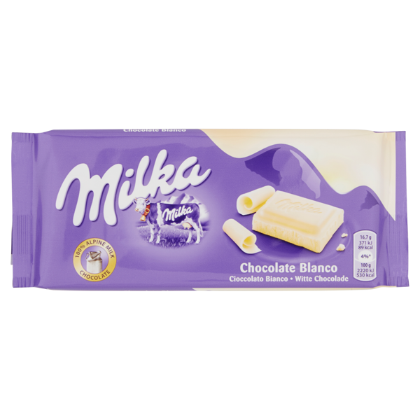 Image of Milka Cioccolato Bianco 100 g 5333