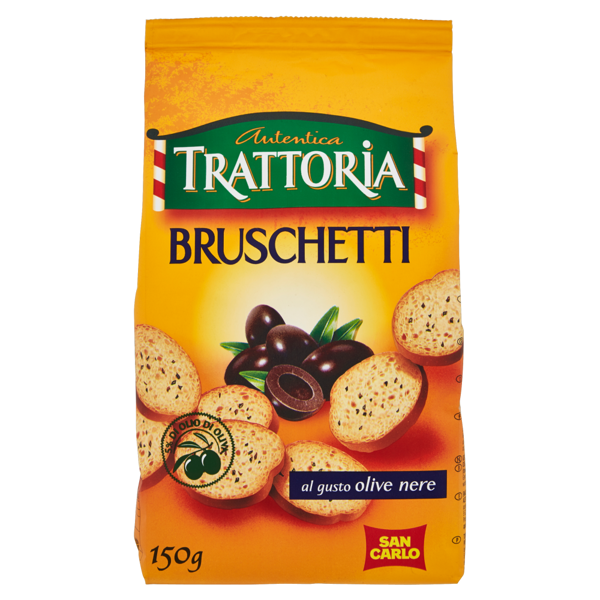 Image of Autentica Trattoria Bruschetti al gusto olive nere 150 g 1168568