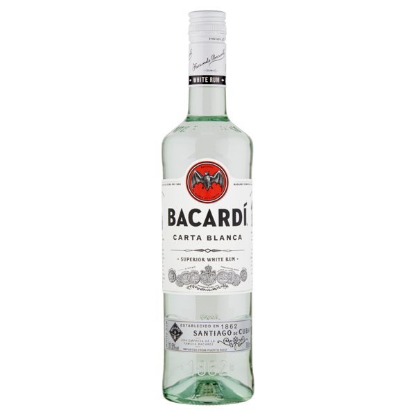 Image of Bacardi Carta Blanca Superior White Rum 700ml 1551195