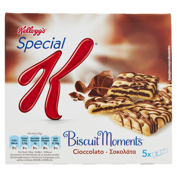 Image of Kellogg's Special K Biscuit Moments Cioccolato 5 x 25 g 1473945