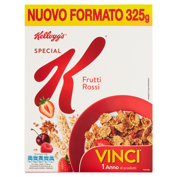 Image of Kellogg's Special K Frutti Rossi 325 g 1620202