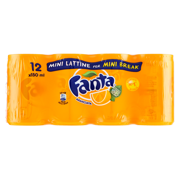 Image of Fanta Orange 150 ml x12 can 1411798