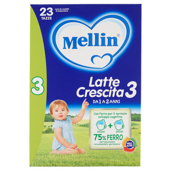 Image of Mellin Latte Crescita 3 800 gr 1597947