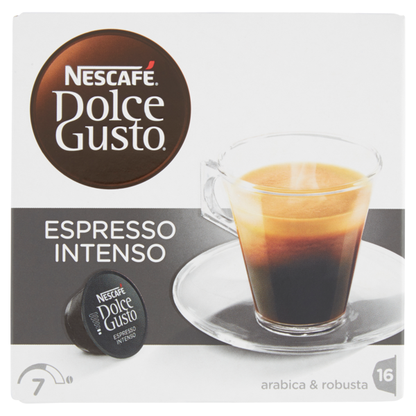 Image of NESCAFÉ DOLCE GUSTO ESPRESSO INTENSO caffè espresso 16 capsule (16 tazze) 1187328