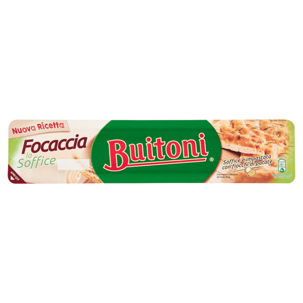 Image of BUITONI FOCACCIA LA SOFFICE Pasta fresca stesa per focaccia rotonda rotolo 375g 1597699