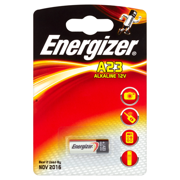 Image of Energizer A23 alkaline 12V 1300292