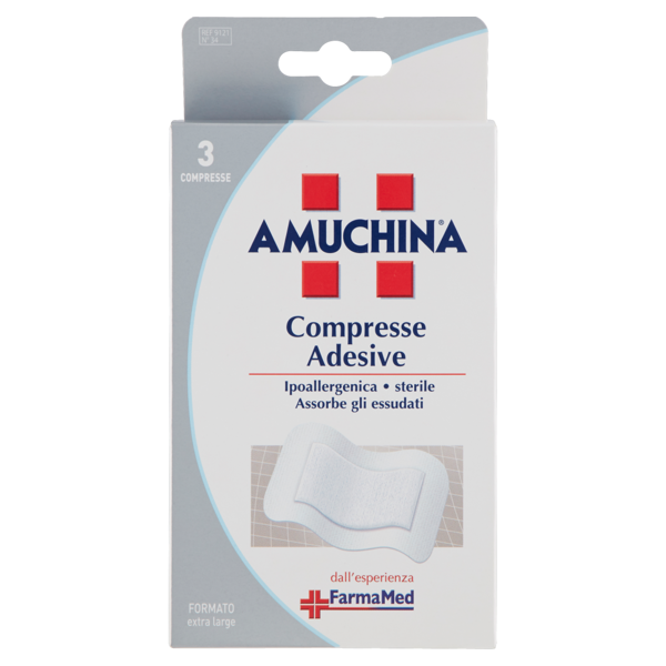 Image of Amuchina Compresse Adesive 3 Compresse Formato extra large 1173110