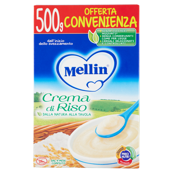 Image of Mellin Crema di Riso 500 g 1232926