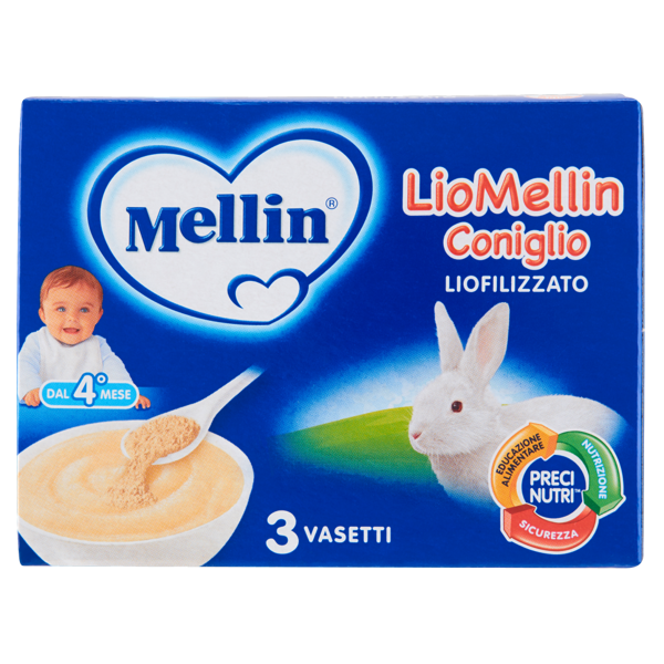 Image of Mellin LioMellin coniglio liofilizzato 3 x 10 g 8321