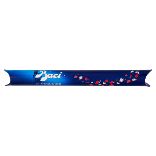 Image of BACI PERUGINA Cioccolatini fondenti ripieni al gianduia e nocciola intera tubo 143g 98948