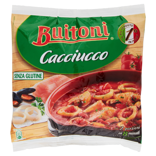 Image of BUITONI CACCIUCCO SENZA GLUTINE zuppa di pesce e molluschi surgelata 550g 1462094