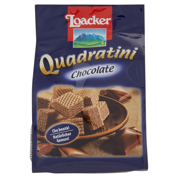 Image of Loacker Quadratini Chocolate 250 g 94704