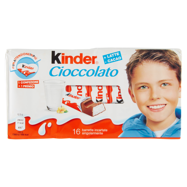 Image of Kinder Cioccolato 16 x 12,5 g 5284