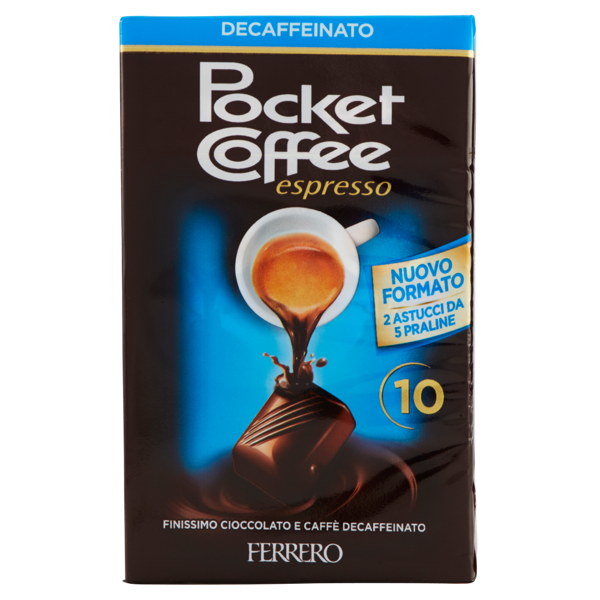 Image of Pocket Coffee espresso Decaffeinato 10 Praline 125 g 1610325