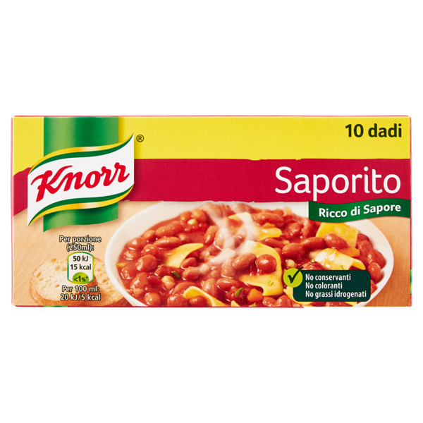 Image of Knorr Saporito 10 dadi 100 g 1178496