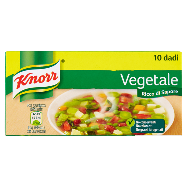 Image of Knorr Vegetale 10 dadi 100 g 1180414