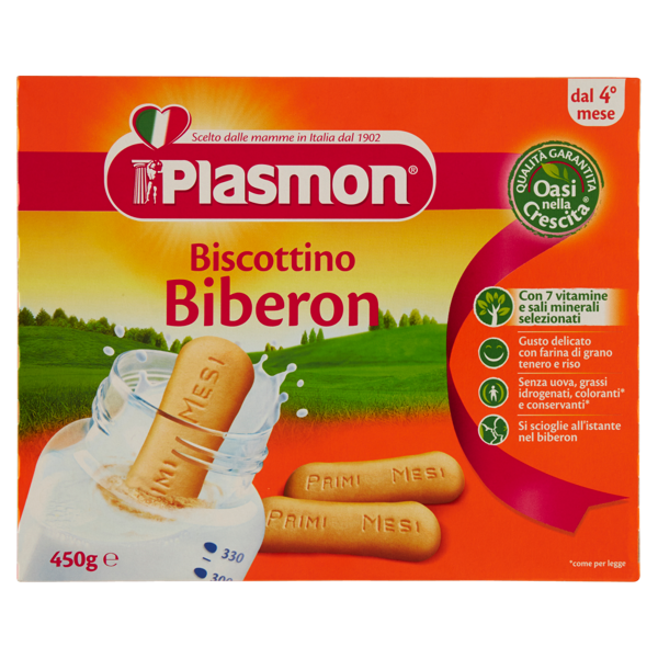 Image of Plasmon Biscottino Biberon 450 g 1363482