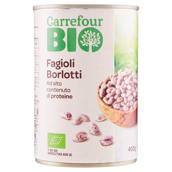 Image of Carrefour Bio Fagioli Borlotti 400 g 898045