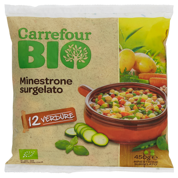 Image of Carrefour Bio Minestrone surgelato 450 g 902928
