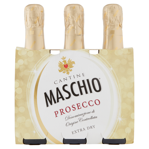 Image of Cantine Maschio Prosecco Doc Extra Dry 3 x 20 cl 14053