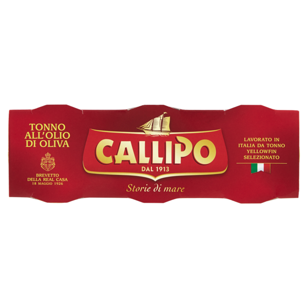 Image of Callipo Tonno all'Olio di Oliva 3 x 80 g 806690