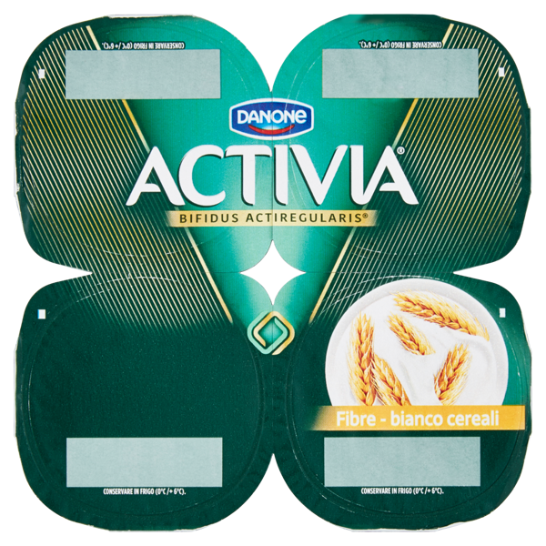 Image of Activia Fibre - bianco cereali 4 x 125 g 1214090
