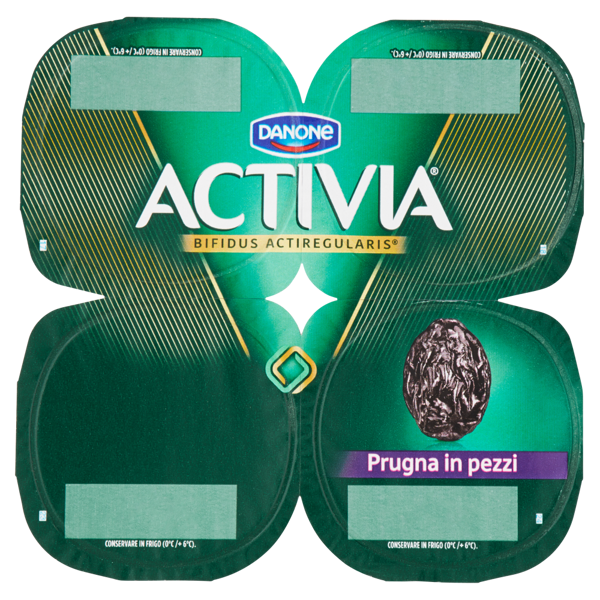 Image of Activia Prugna in pezzi 4 x 125 g 1214086