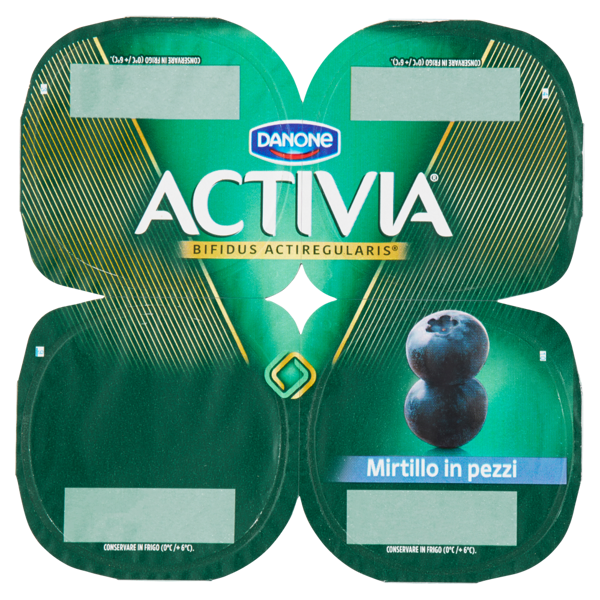 Image of Activia Mirtillo in pezzi 4 x 125 g 1214082